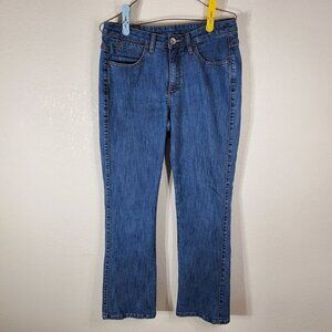 Wrangler Womens Aura Classic Blue Denim Jeans Average Fit 32x31